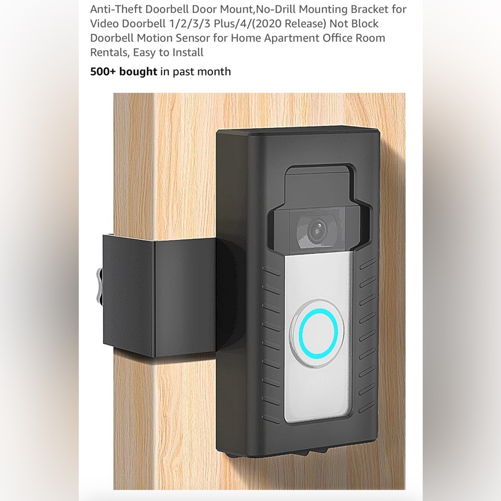 Ring Doorbell Door Mount